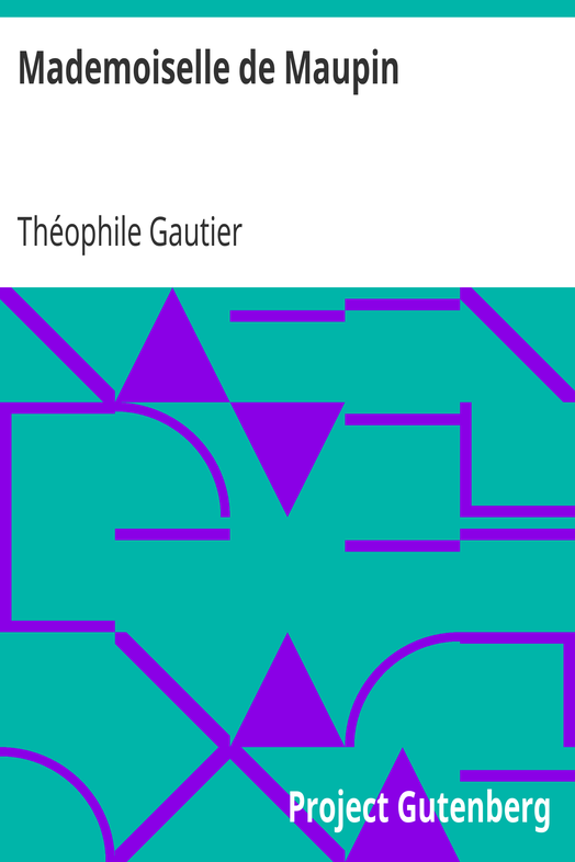 Mademoiselle de Maupin cover
