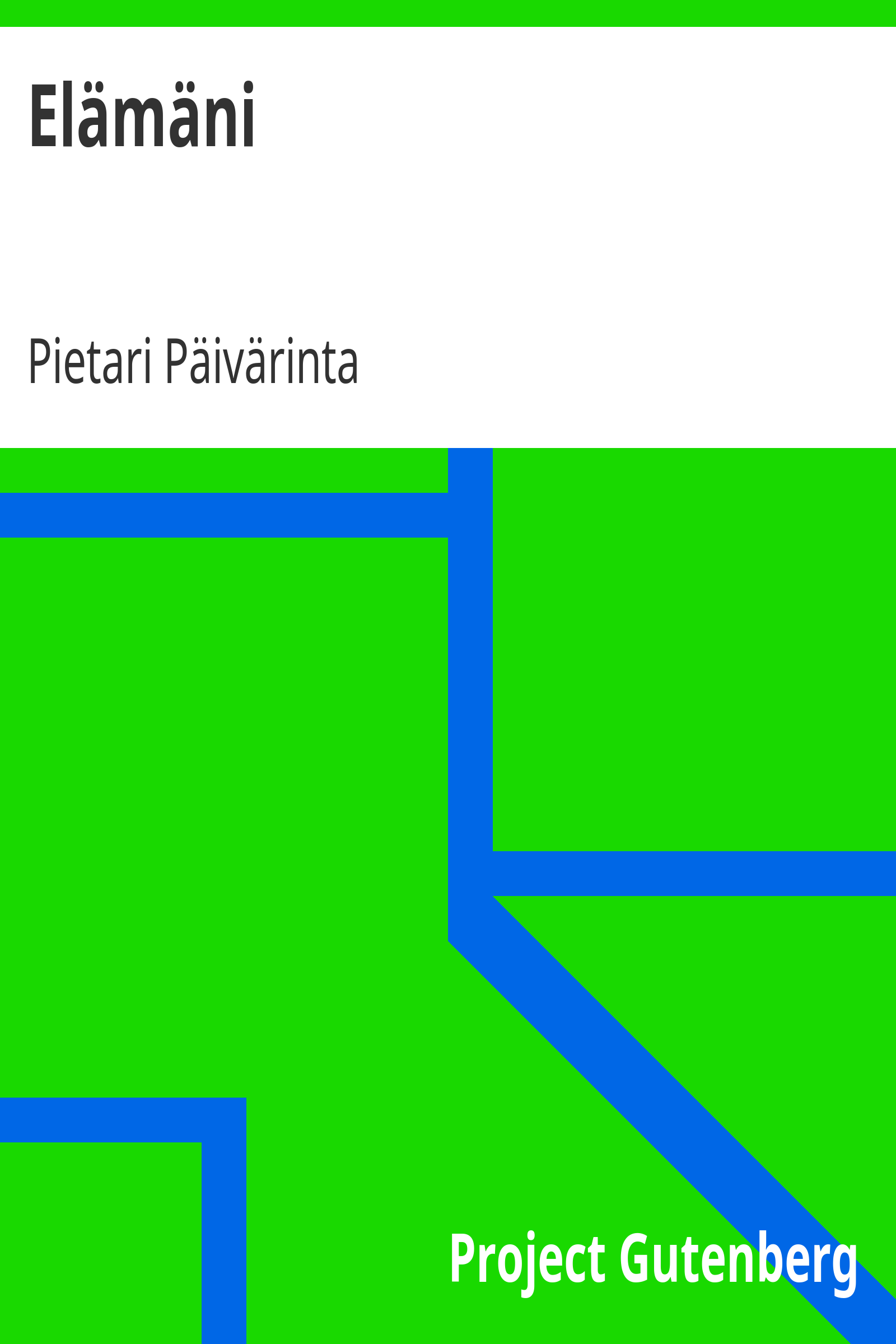 Elämäni cover