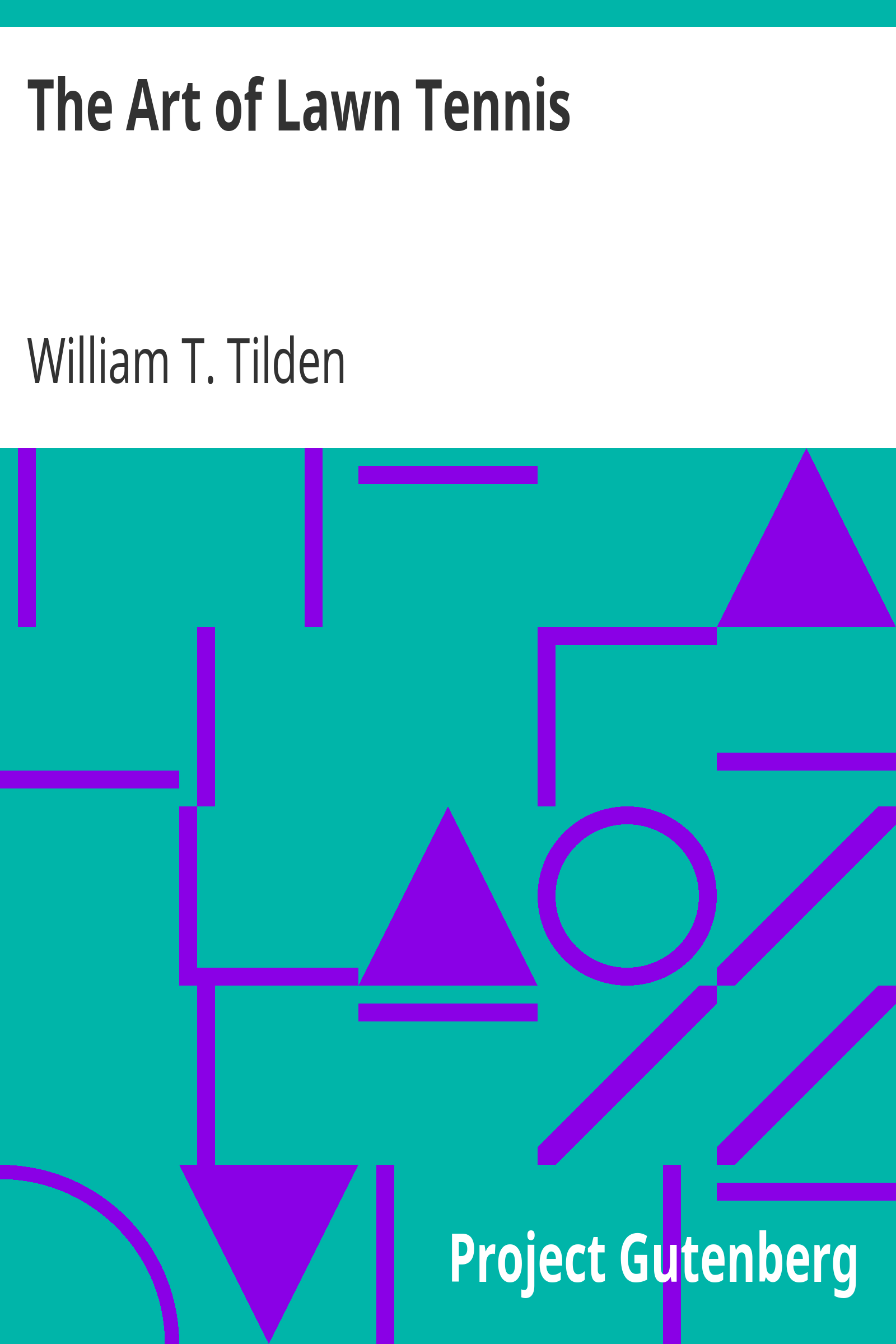The Art of Lawn Tennis cover