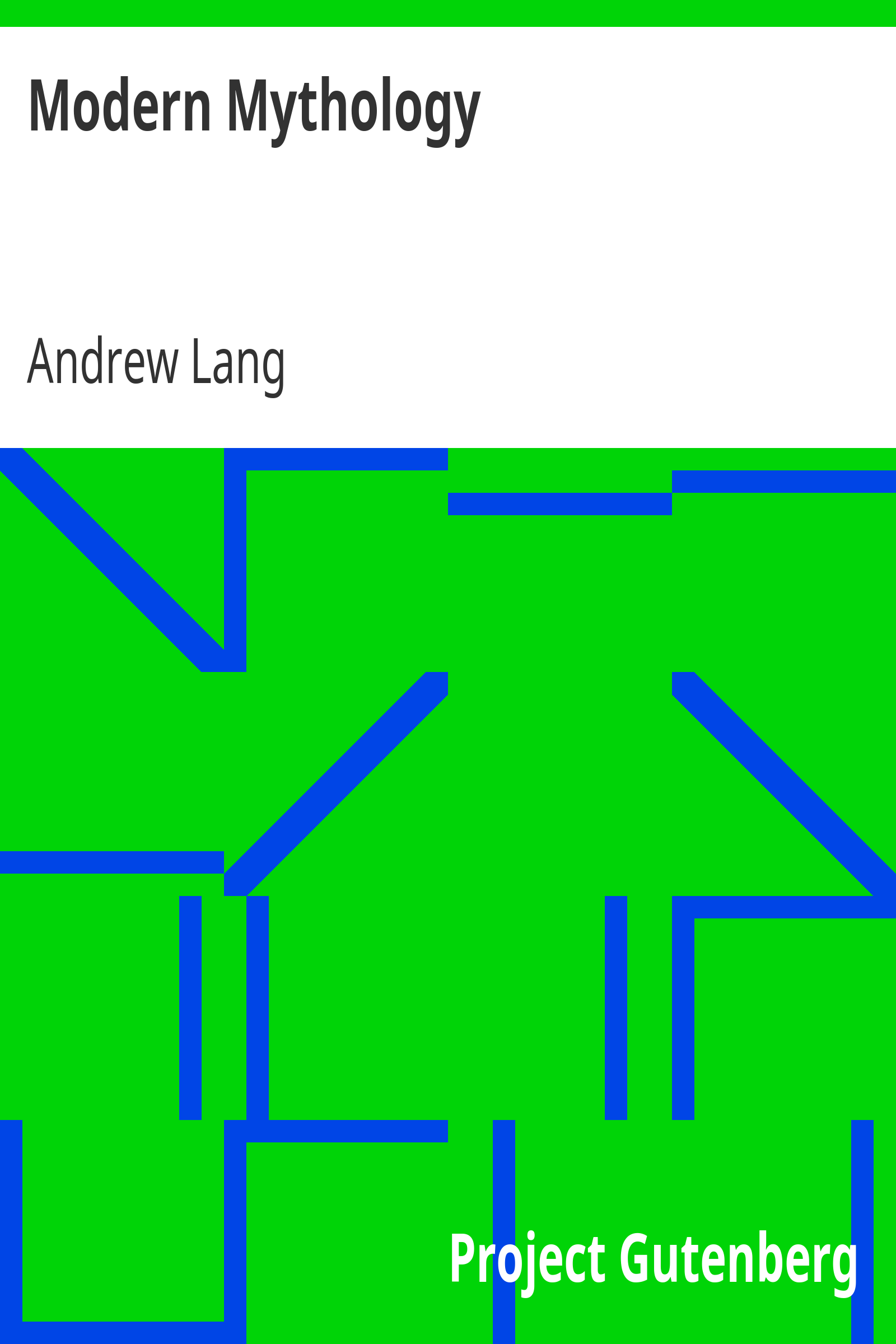 Modern Mythology cover