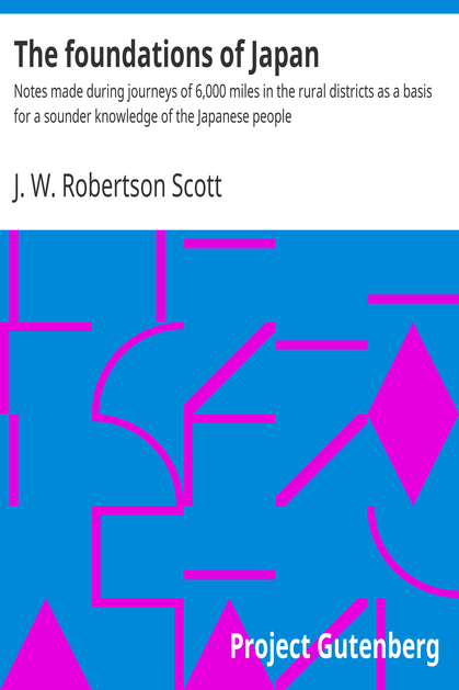 The foundations of Japan cover