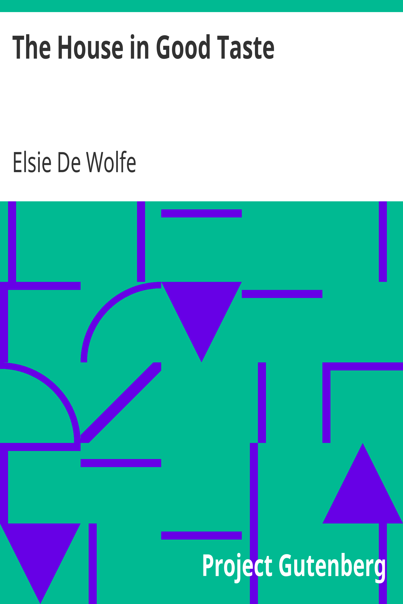 The House in Good Taste cover