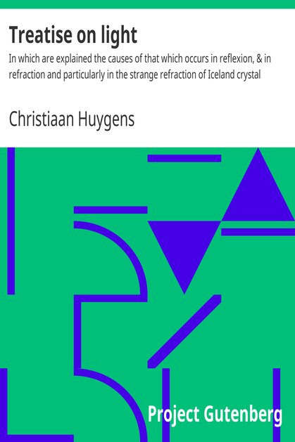 Treatise on light cover