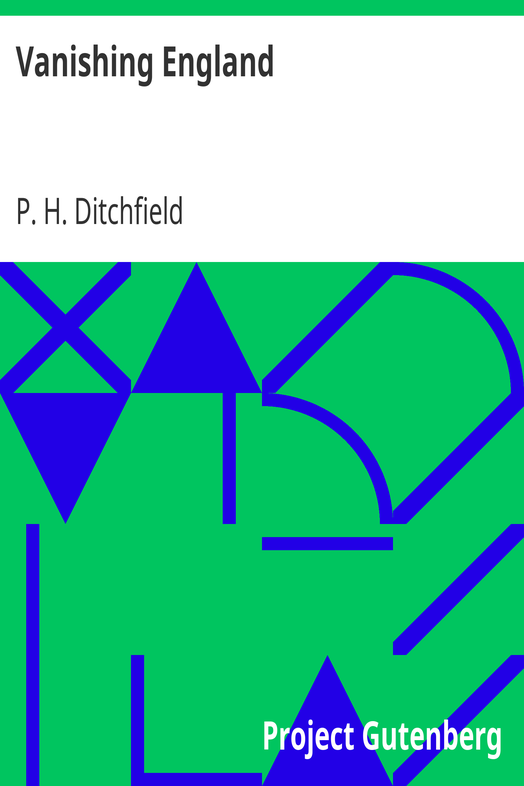 Vanishing England cover