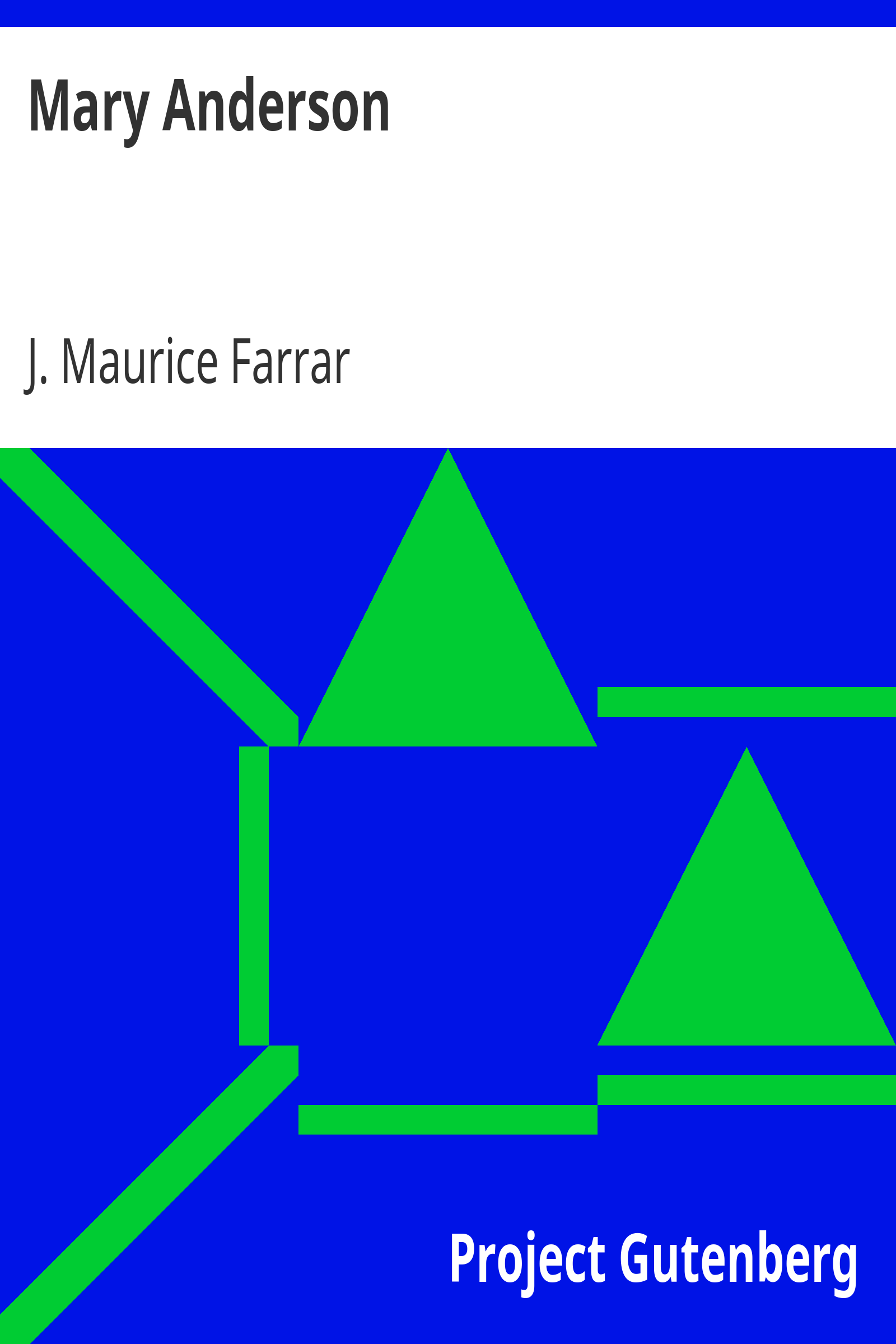 Mary Anderson cover