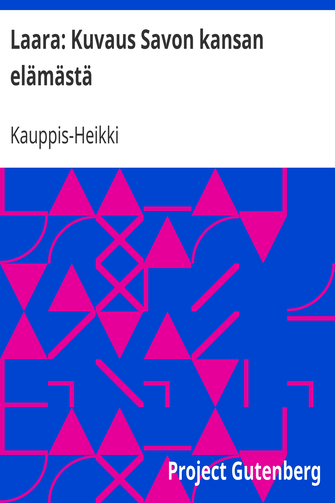 Laara: Kuvaus Savon kansan elämästä cover