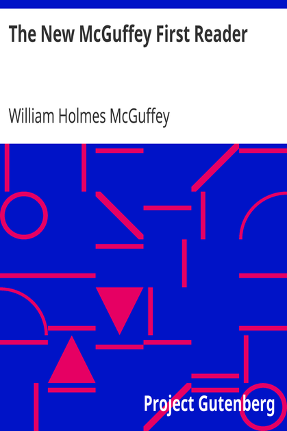 The New McGuffey First Reader cover