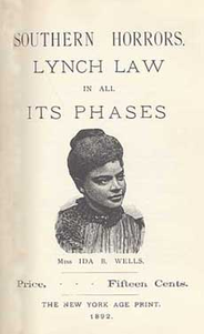 Southern Horrors: Lynch Law in All Its Phases cover