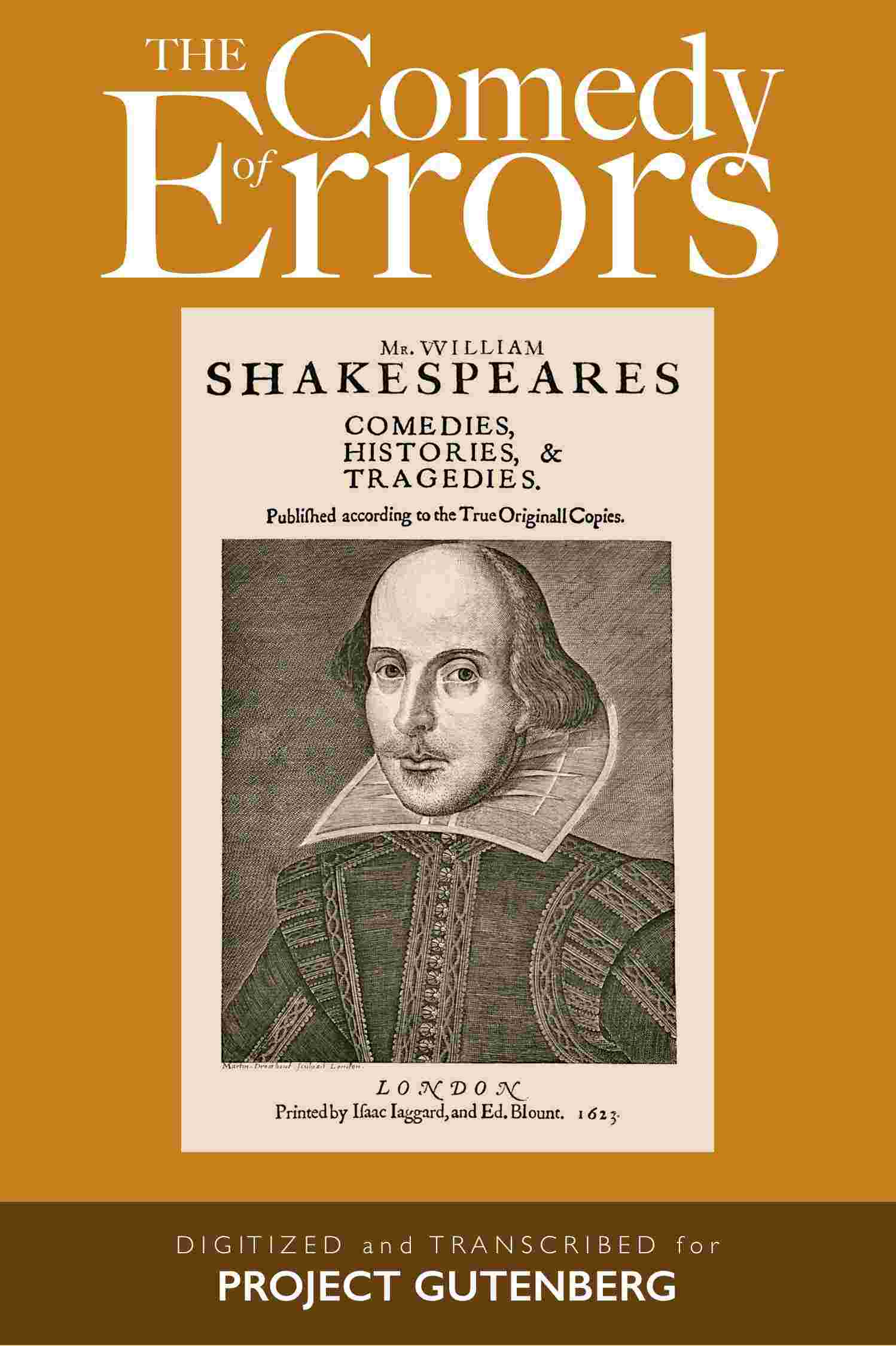 The Comedy of Errors cover