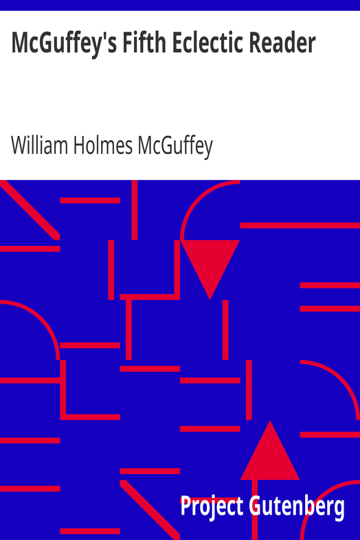 McGuffey's Fifth Eclectic Reader cover