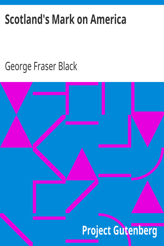 Scotland's Mark on America cover