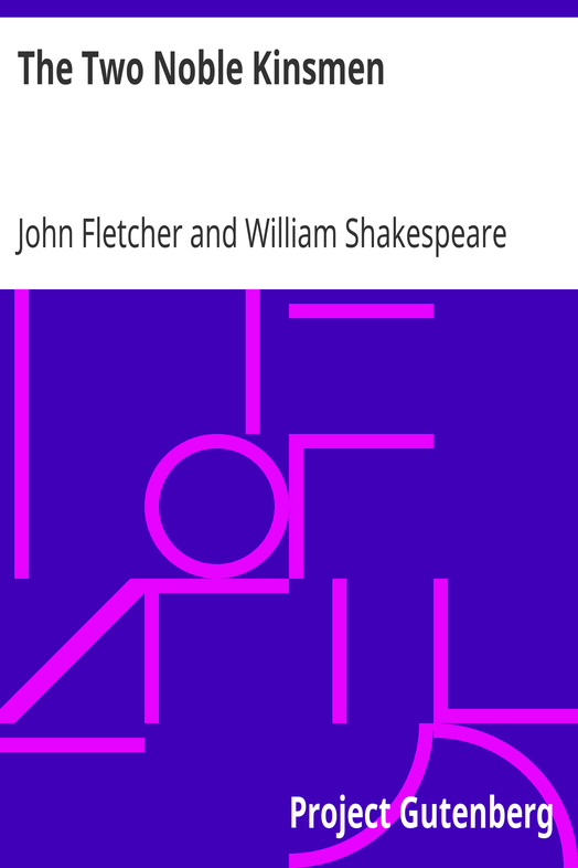 The Two Noble Kinsmen cover
