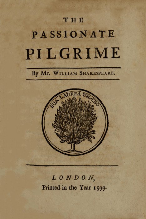 The Passionate Pilgrim cover
