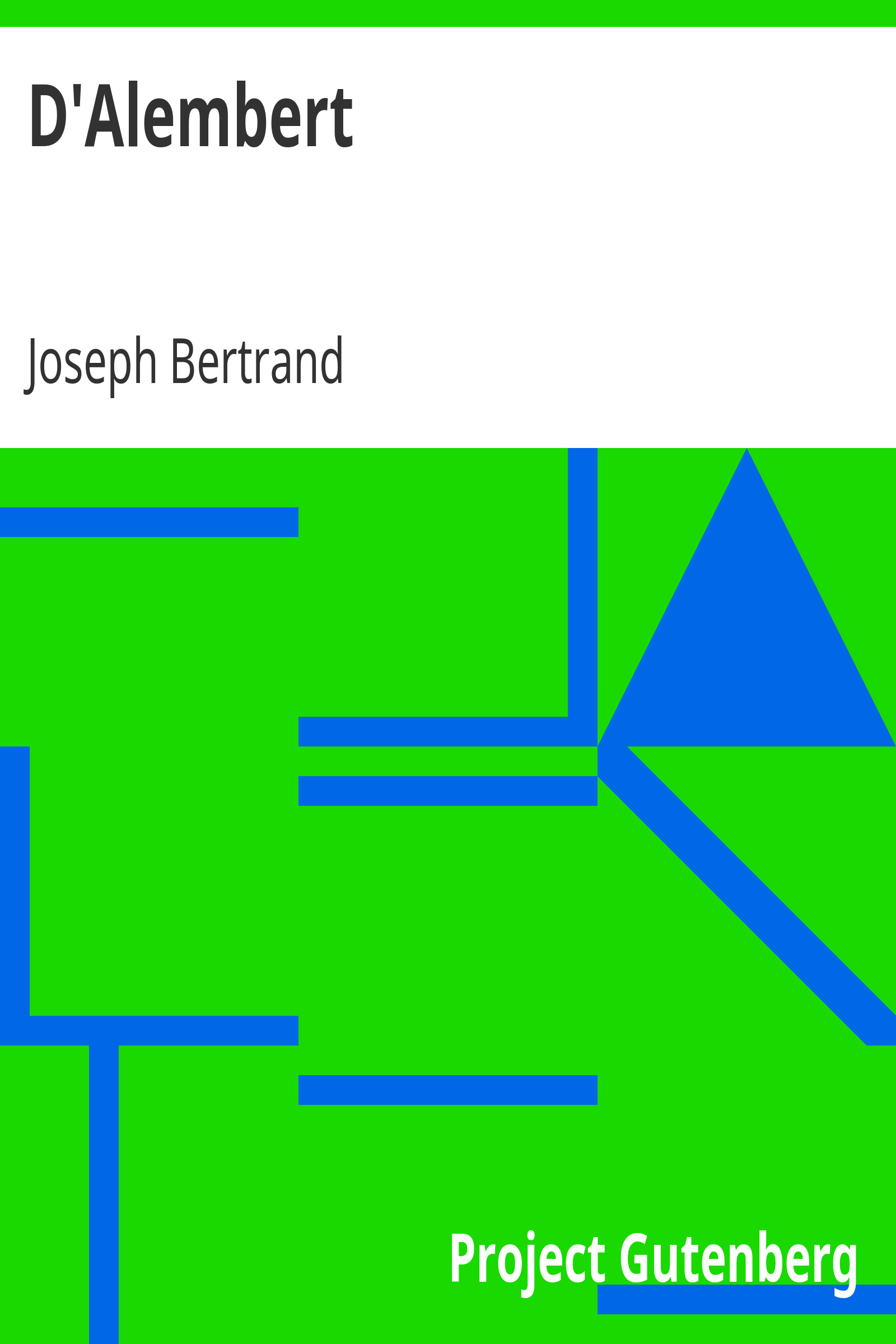 D'Alembert cover