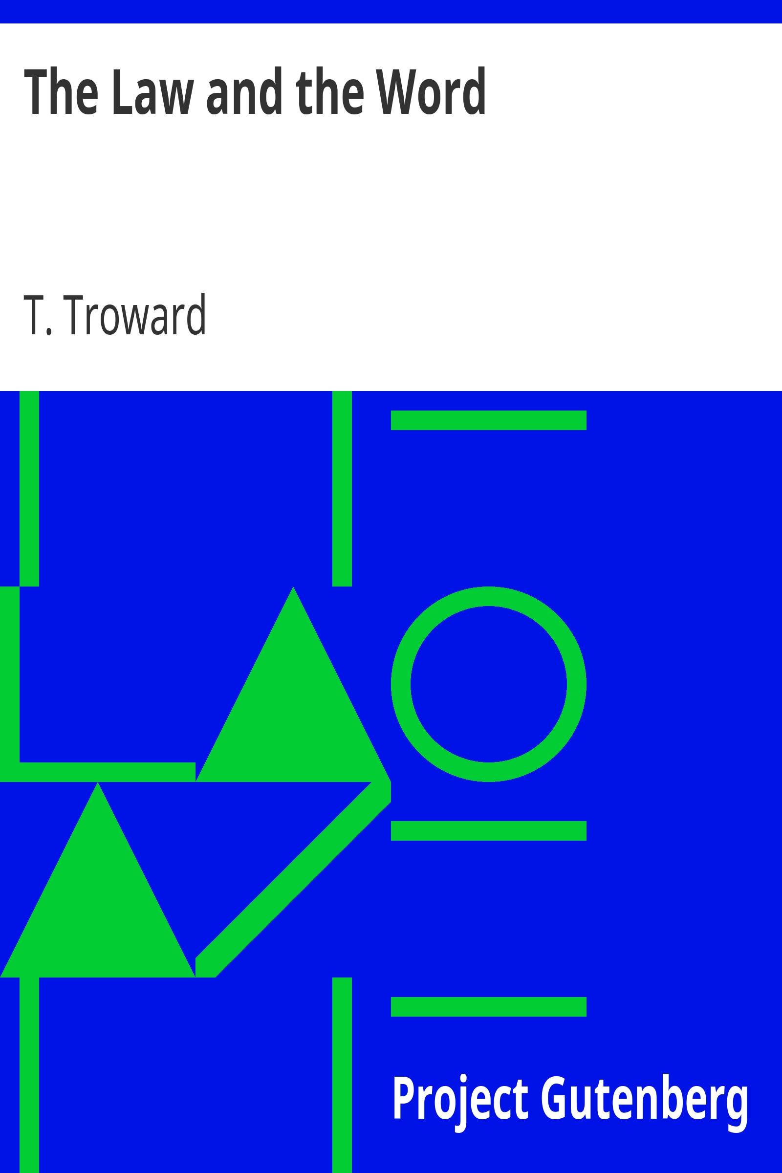 The Law and the Word cover
