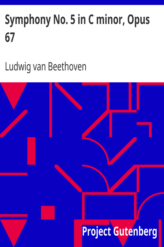 Symphony No. 5 in C minor, Opus 67 cover
