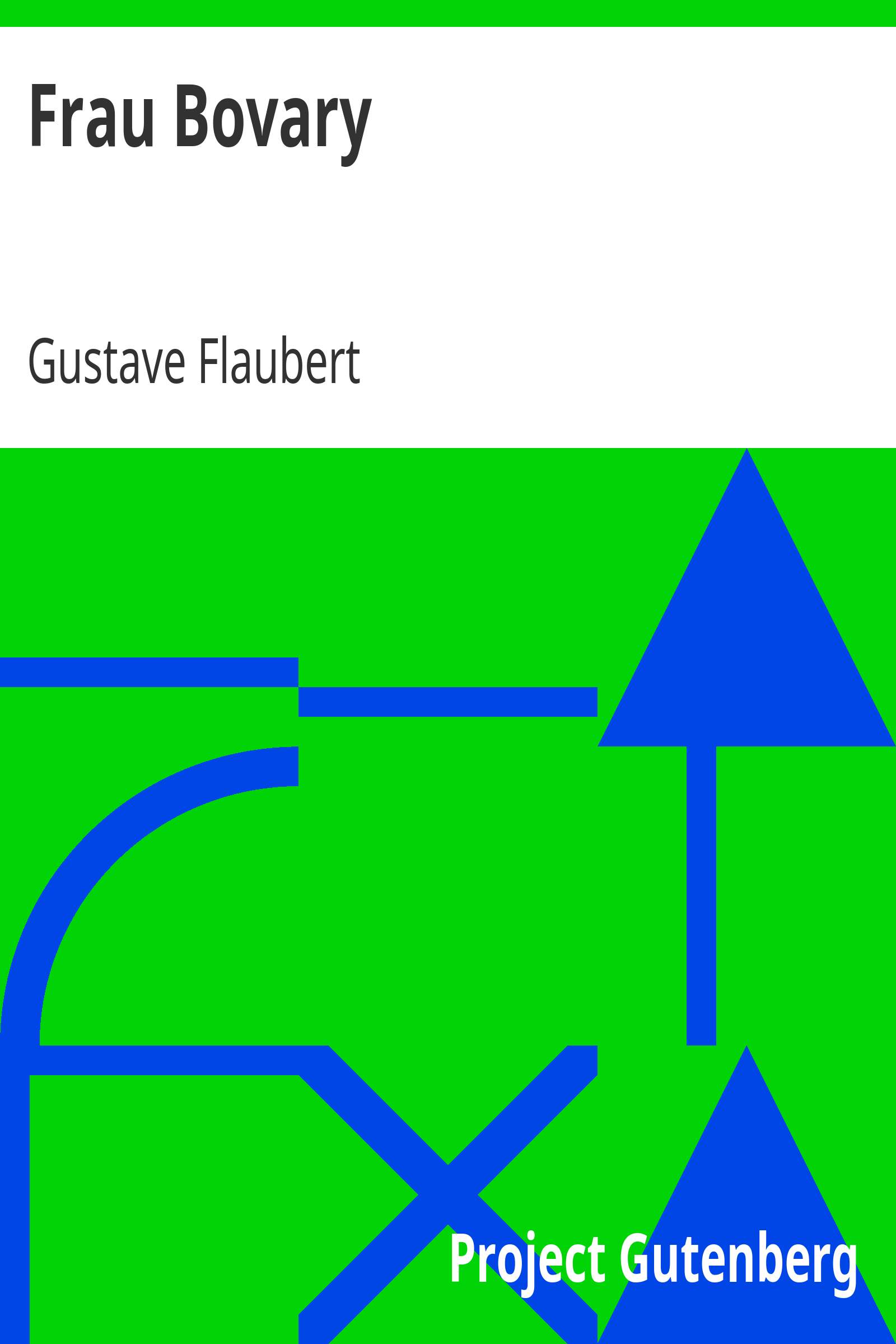 Frau Bovary cover