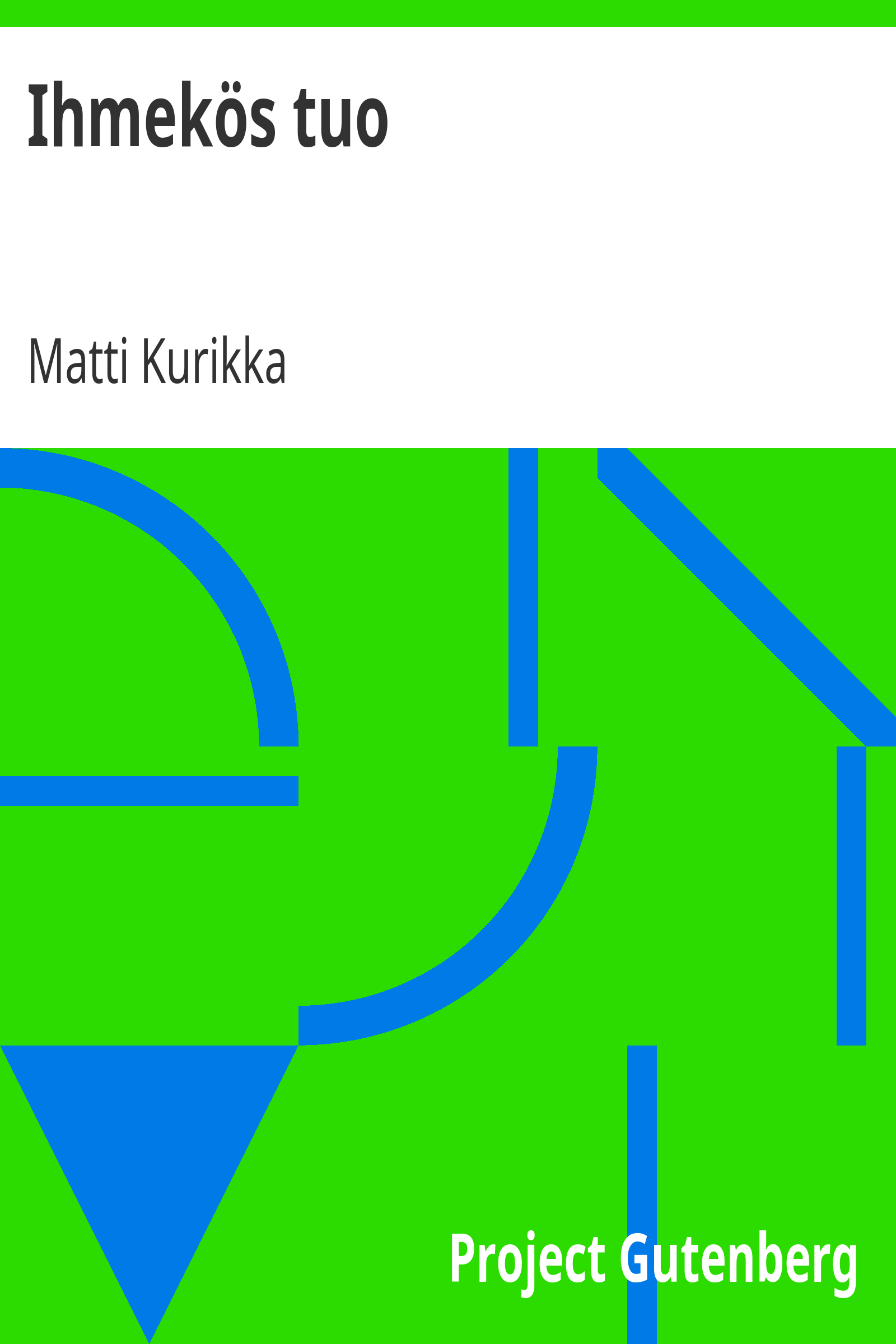 Ihmekös tuo / Huvinäytelmä 1:ssä näytöksessä cover