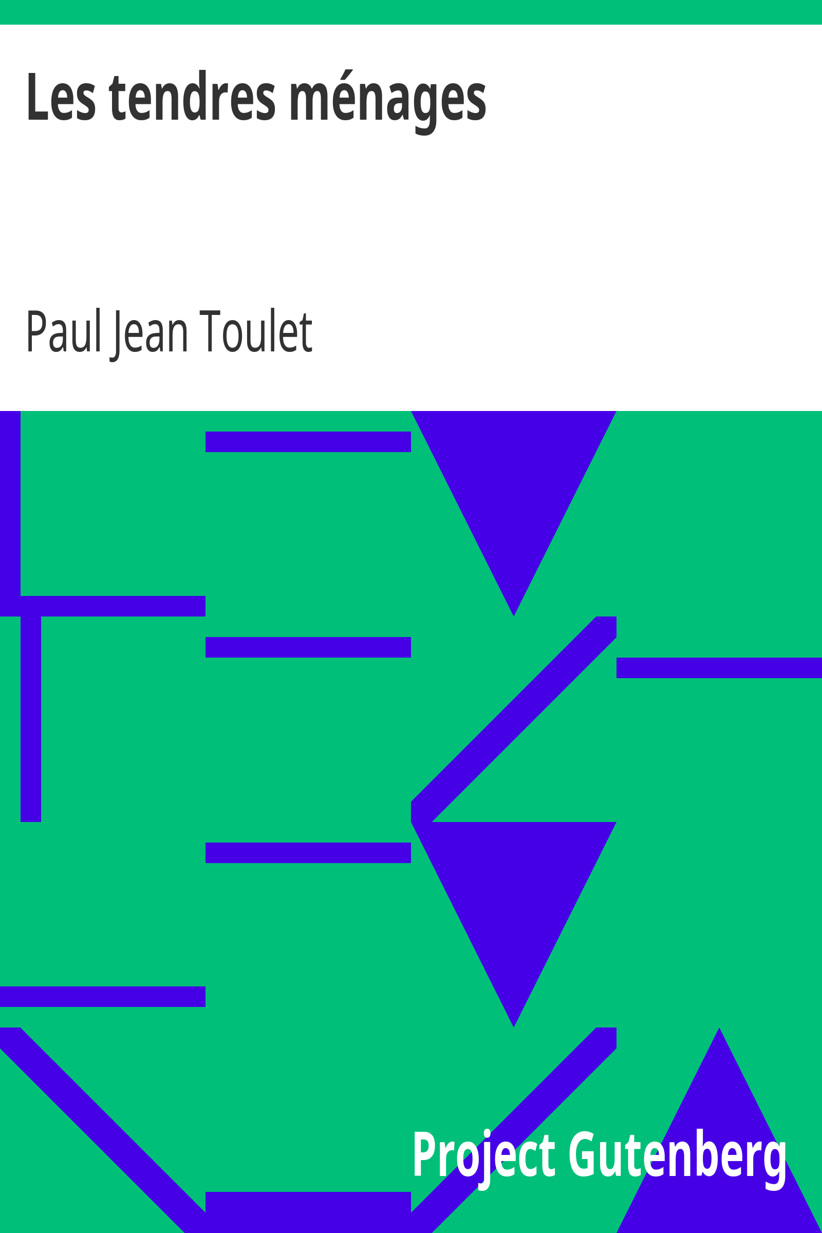 Les tendres ménages cover