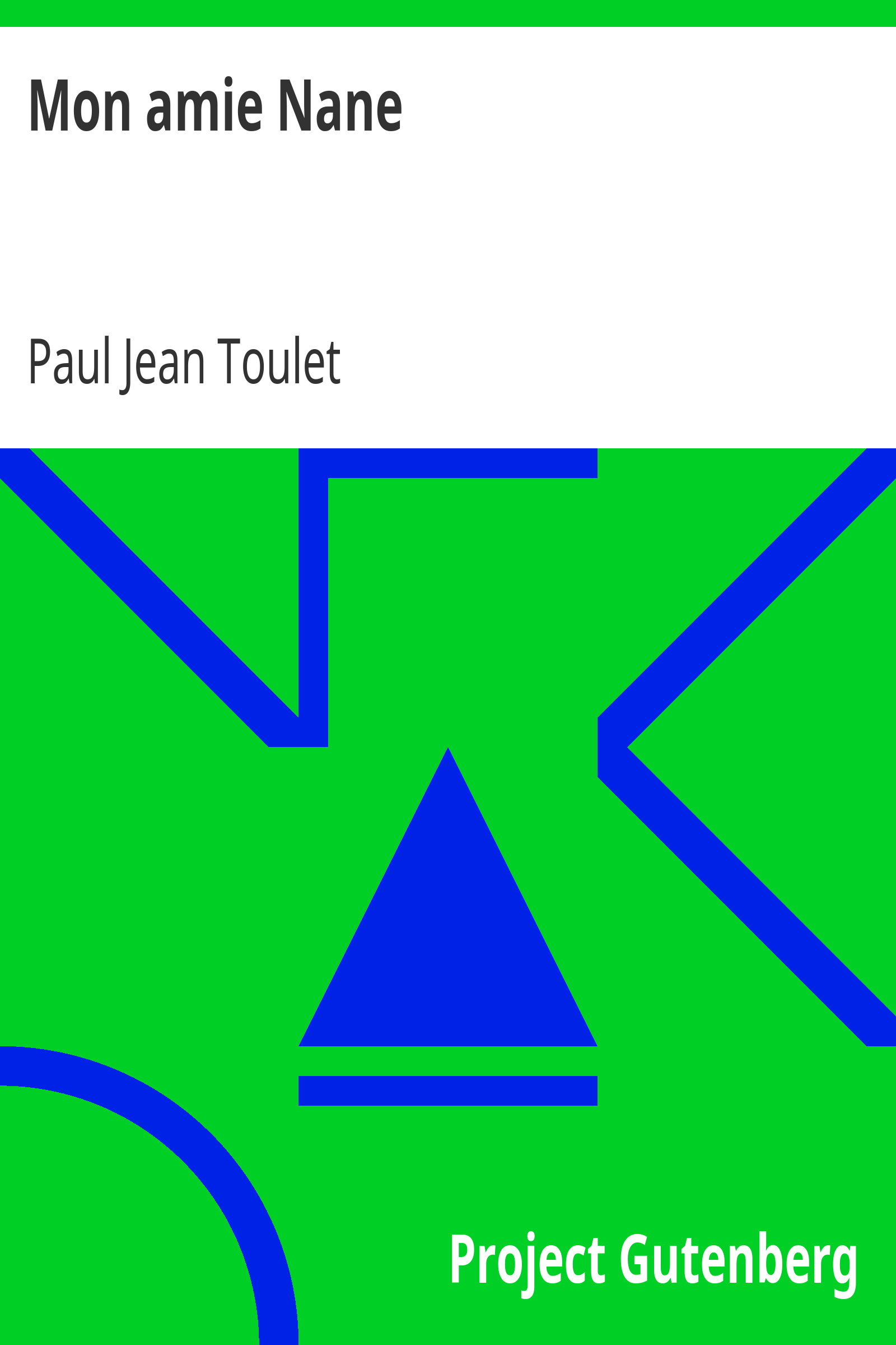 Mon amie Nane cover