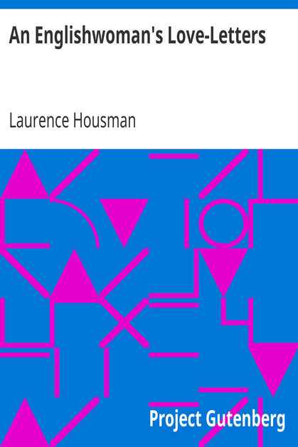 An Englishwoman's Love-Letters cover