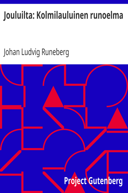 Jouluilta: Kolmilauluinen runoelma cover