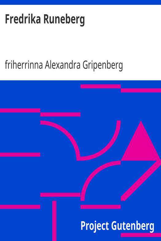 Fredrika Runeberg cover