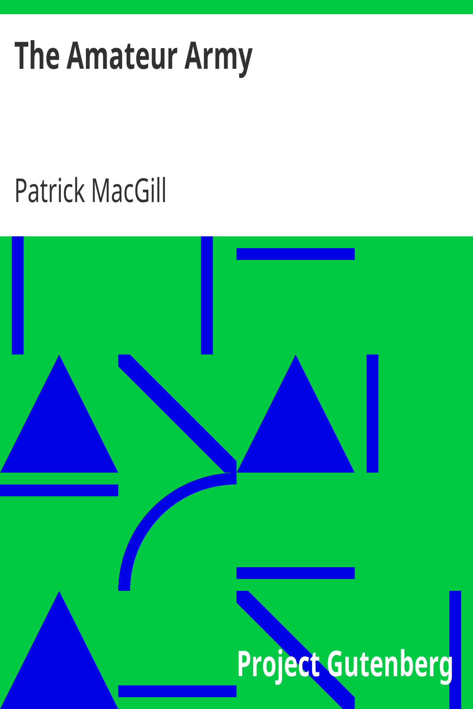 The Amateur Army cover