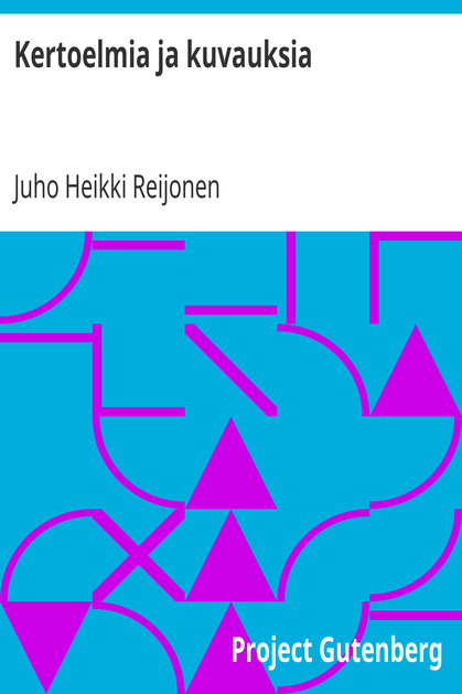 Kertoelmia ja kuvauksia cover