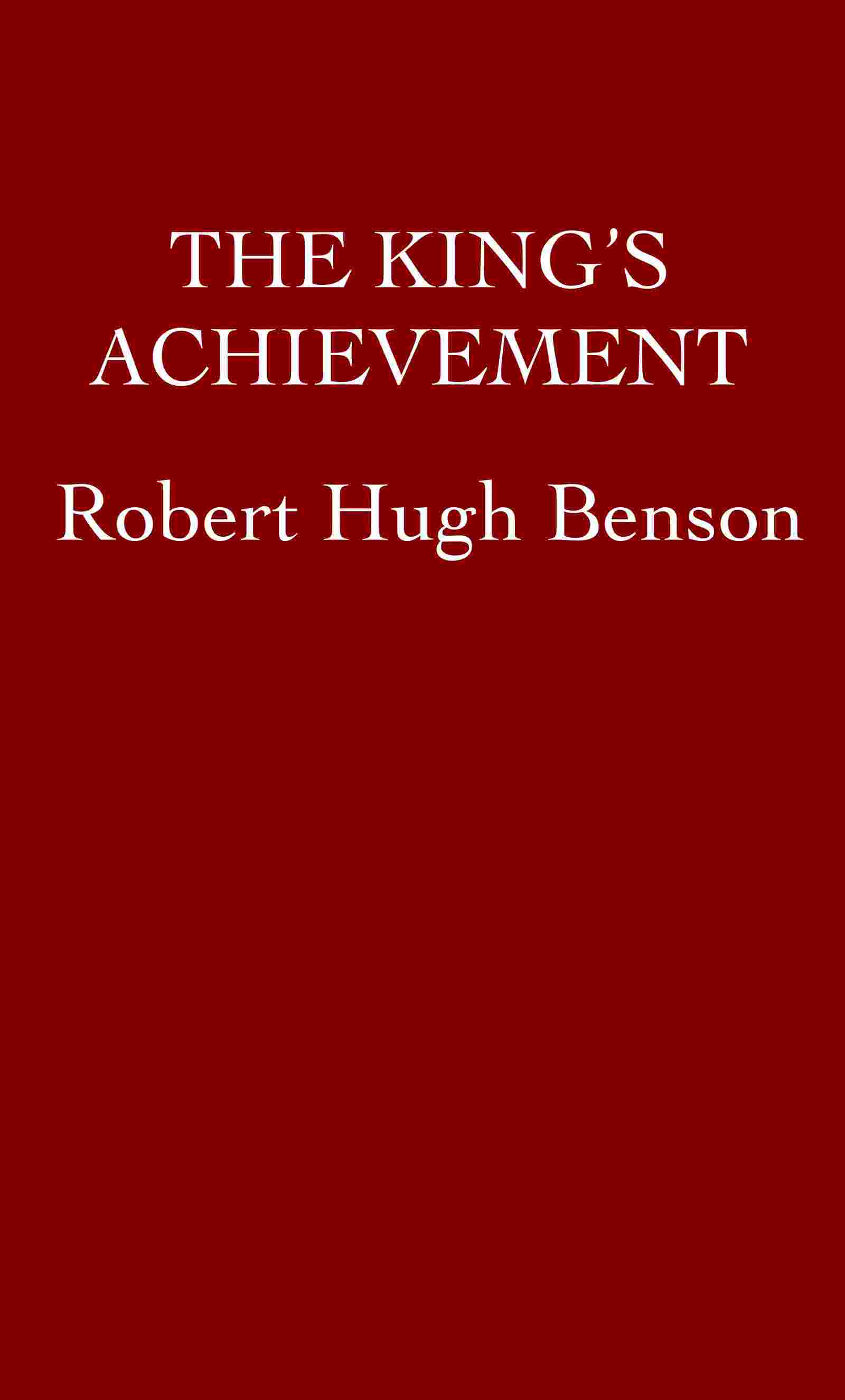 The King's Achievement cover