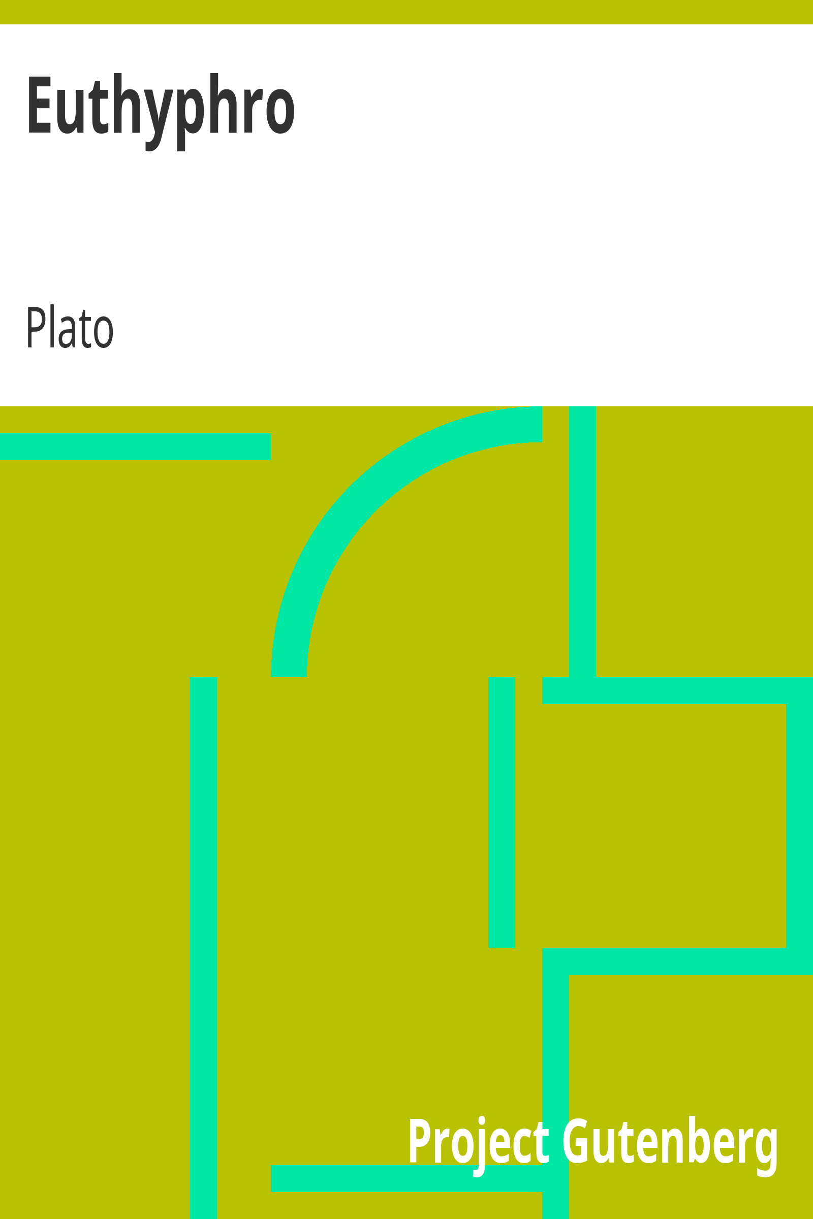Euthyphro cover