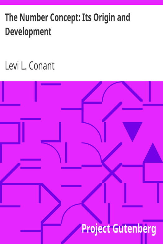 The Number Concept: Its Origin and Development cover