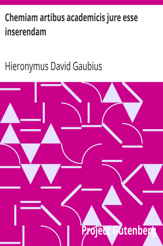 Chemiam artibus academicis jure esse inserendam cover