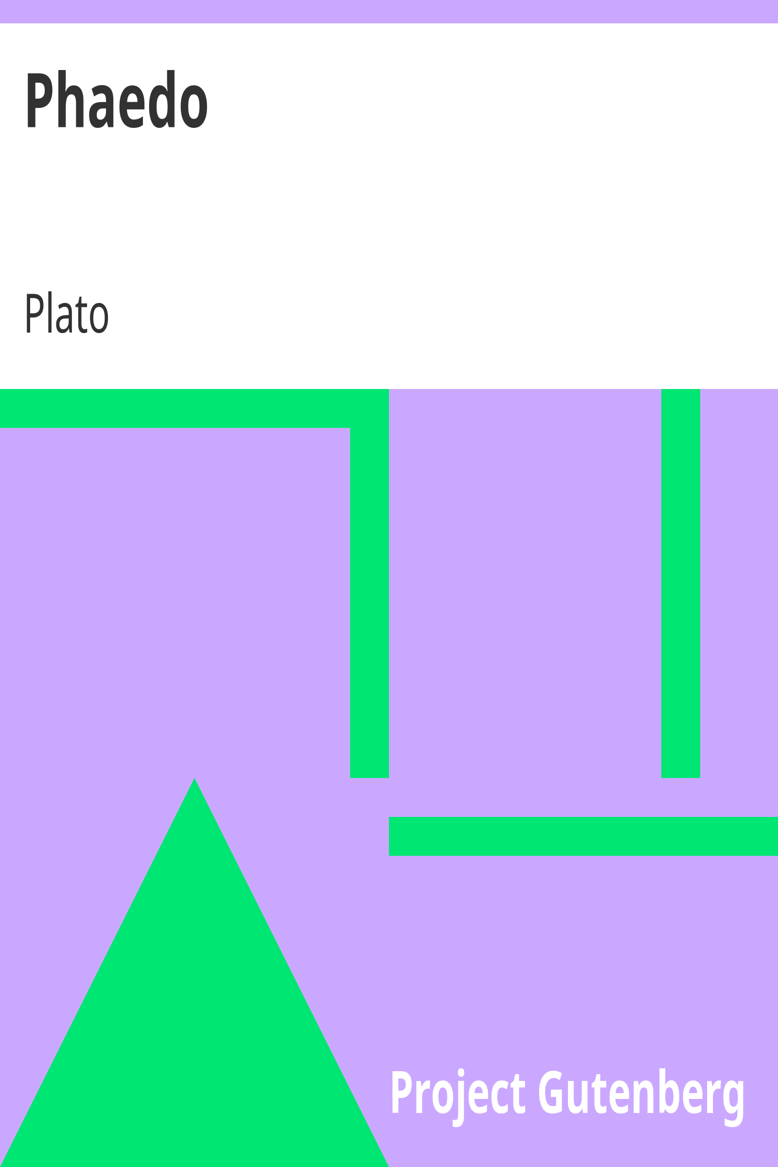 Phaedo cover