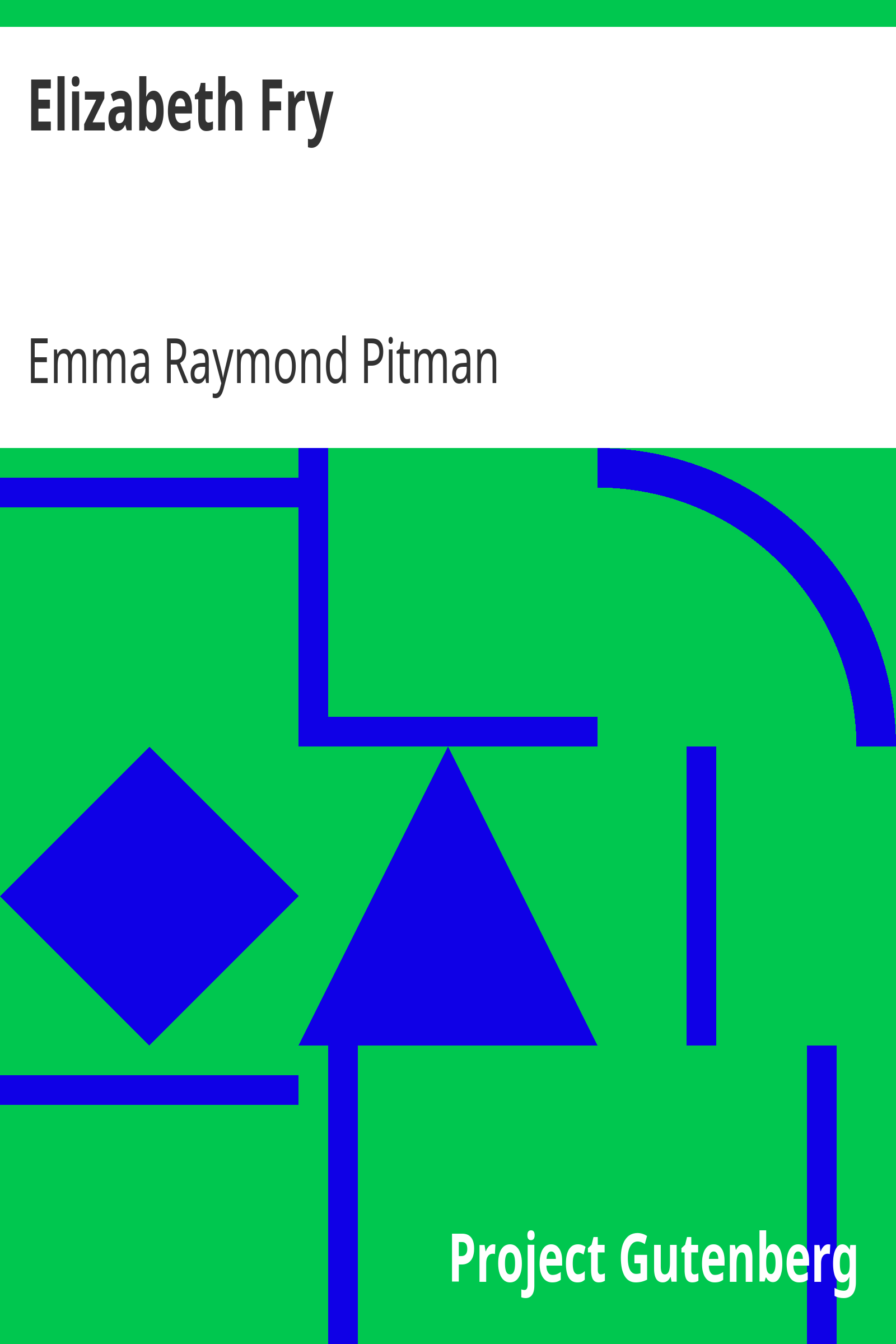 Elizabeth Fry cover
