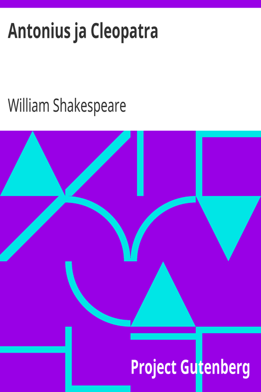 Antonius ja Cleopatra cover