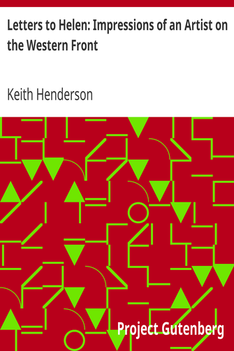 Letters to Helen: Impressions of an Artist on the Western Front cover