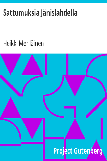Sattumuksia Jänislahdella cover