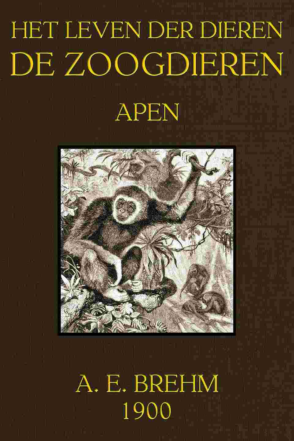 Het Leven der Dieren: Deel 1, Hoofdstuk 01: De Apen cover