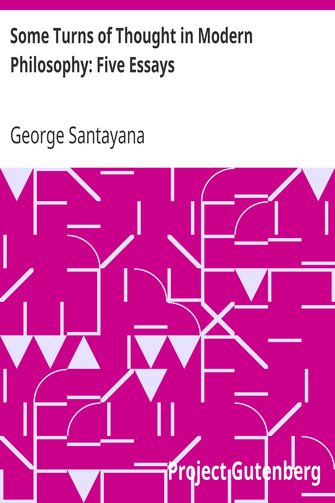 Some Turns of Thought in Modern Philosophy: Five Essays cover