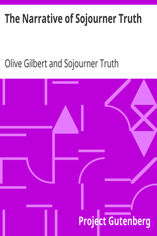 The Narrative of Sojourner Truth cover