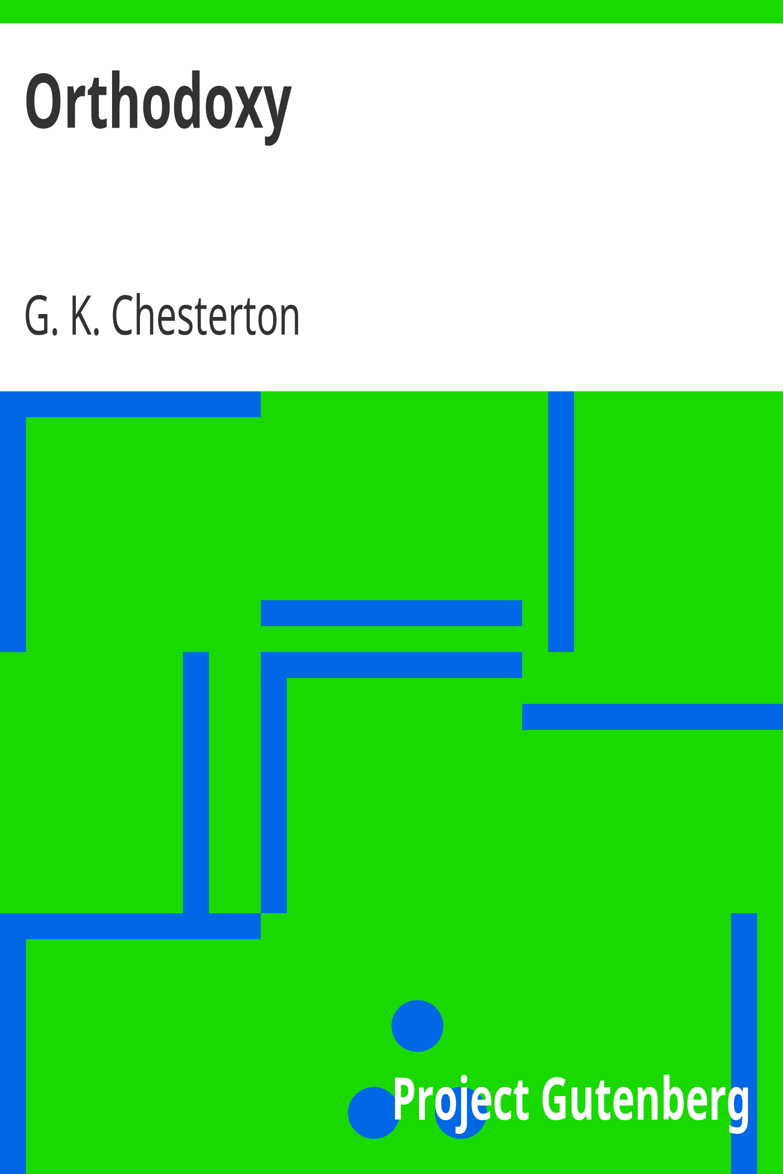Orthodoxy cover
