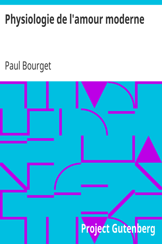 Physiologie de l'amour moderne cover