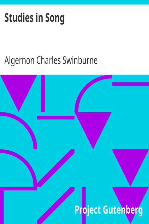 Studies in Song cover