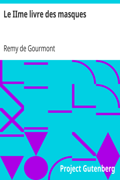 Le IIme livre des masques cover