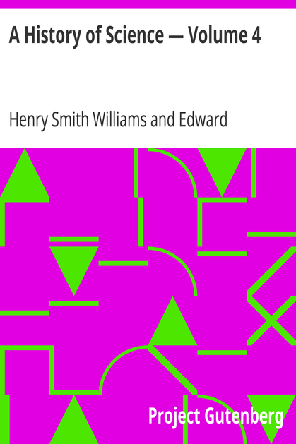 A History of Science — Volume 4 cover