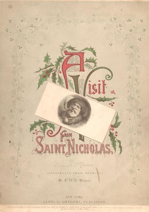 A Visit From Saint Nicholas cover