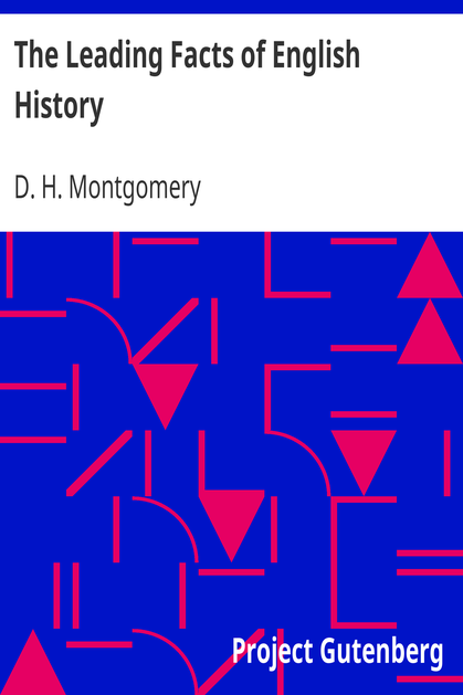 The Leading Facts of English History cover
