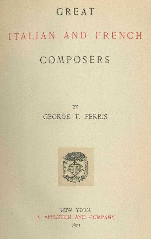 Great Italian and French Composers cover
