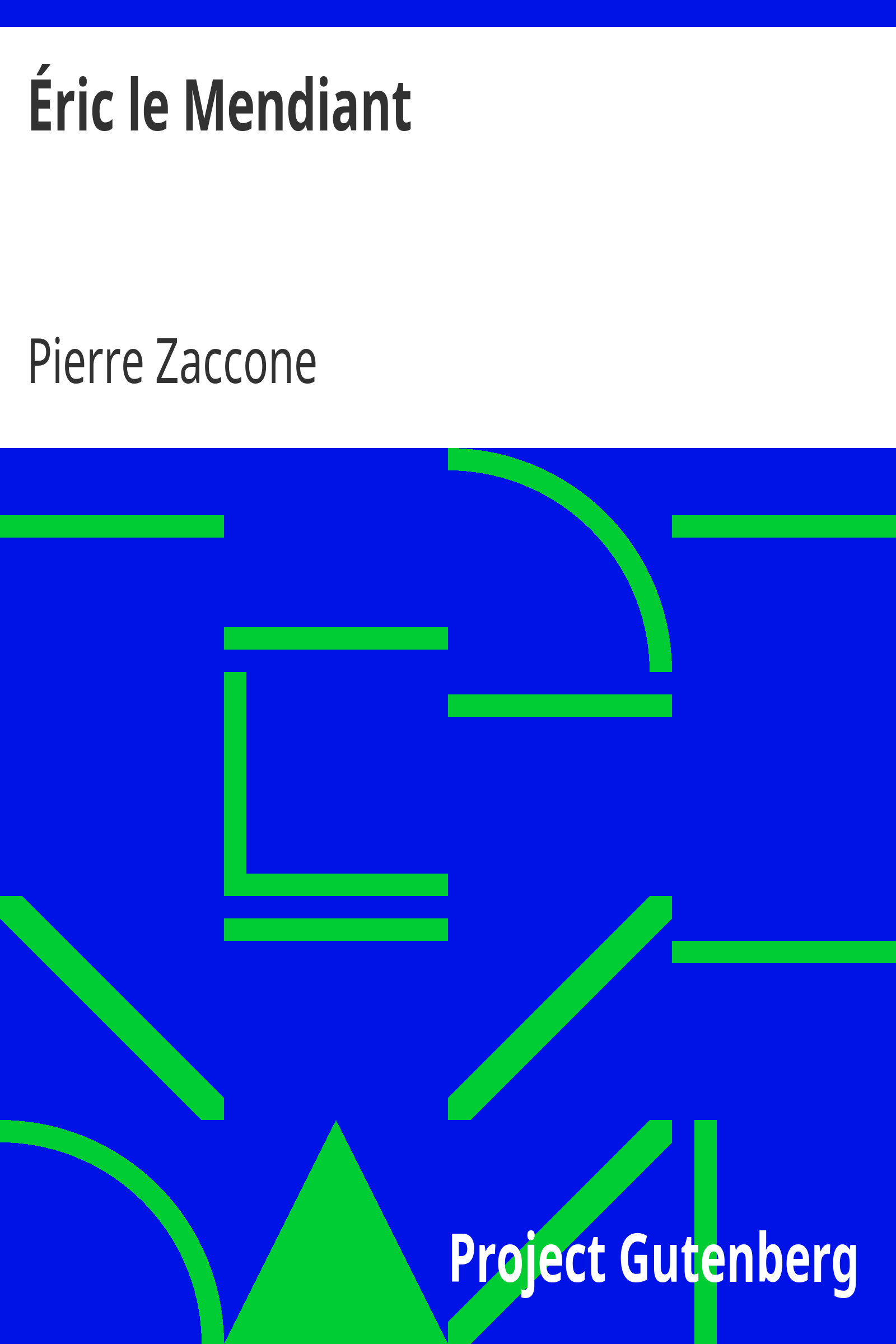 Éric le Mendiant cover